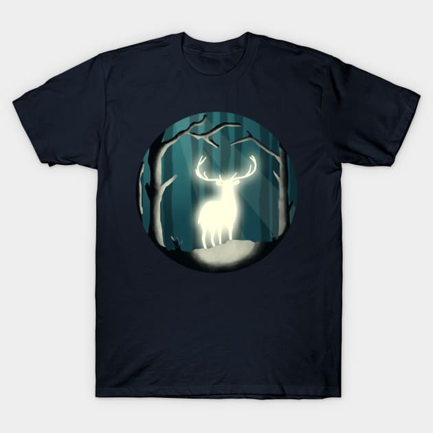 Spirit Animal - Deer T-Shirt by The Creative Palette